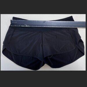 Lululemon Speed Up Shorts 2.5" Black Size 6